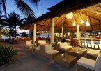 Seabreeze Restaurant and bat at night