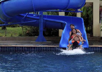 Waterslide at Lagoon Pool